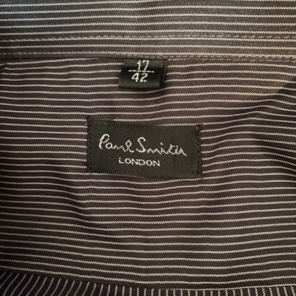 PAUL SMITH Men’s Button Down Shirt Sz 17 or 42 - Picture 5 of 5